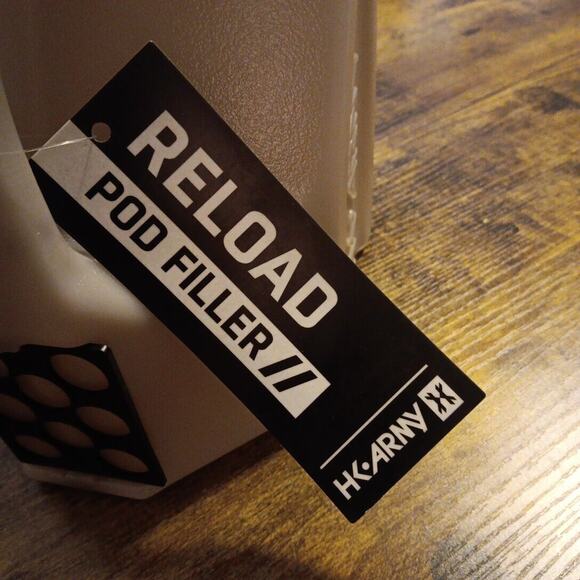 HK Army Reload 1000 Round Paintball Pod Filler Hauler Wide Top Opening Lte Smoke - Picture 6 of 7